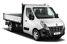 Van Hire Dukinfield - White 3.5 Tonne Folkestone Tipper Transit - Van hire Dukinfield